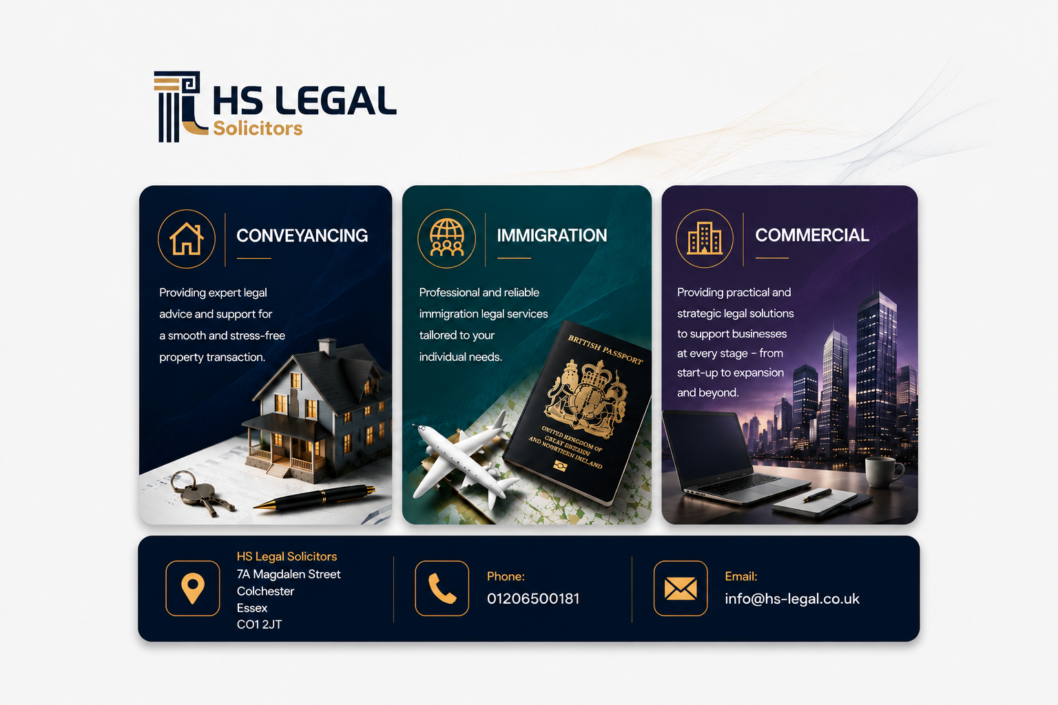 HS Legal Solicitors Home Page